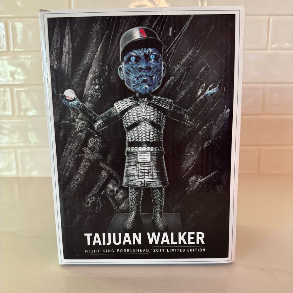 NEW Arizona Diamondbacks Game Of Thrones Taijuan Walker Night King Bobblehead 99 - Picture 8 of 10